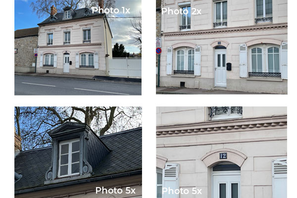 Photo zoom avec l'iPhone 12