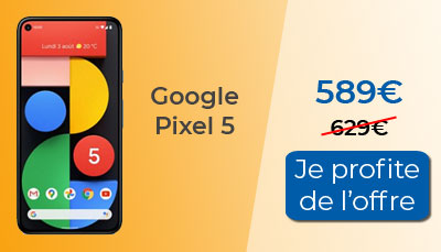 Promo Google Pixel 5