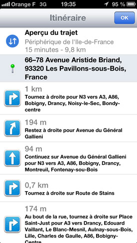  Test iPhone 5 : système d'exploitation + interface utilisateur