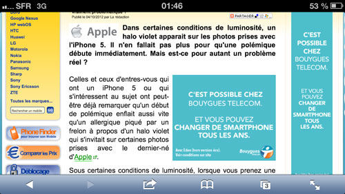 Test iPhone 5 : lecteur vidéo