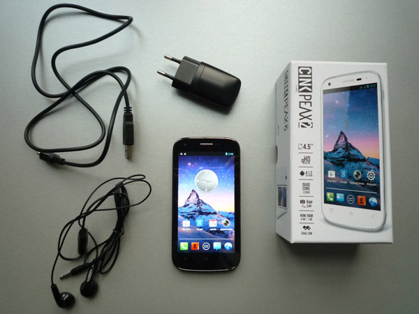 Wiko Cink Peax 2 : packaging