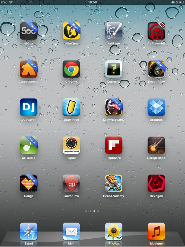 Apple iPad Mini : apps