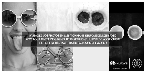 Huawei lance un concours photo pour fêter l'arrivée du P9