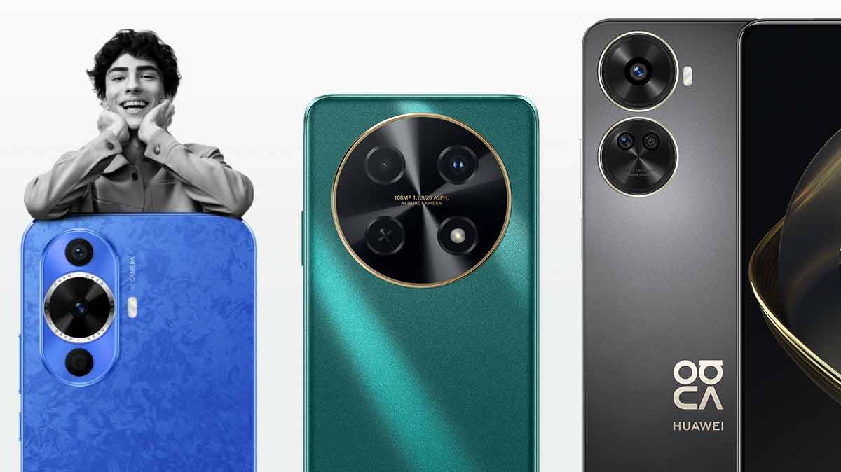 Nouveaux smartphones d’entrée et de milieu de gamme Huawei Nova 12i, Nova 12 SE et Nova 12s