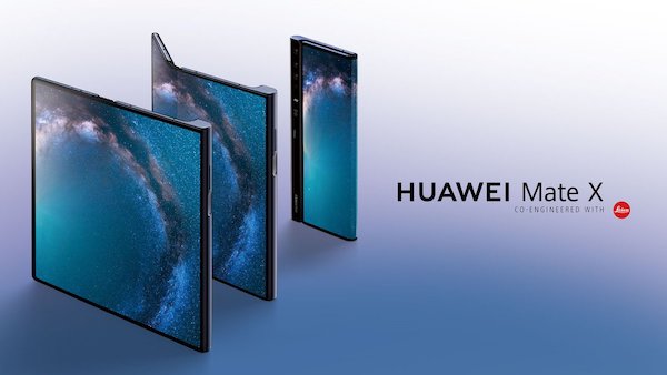 Huawei présente le Mate X, une phablette avec écran pliable (MWC 2019)