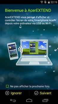 Acer Liquid Jade Z : AcerEXTEND