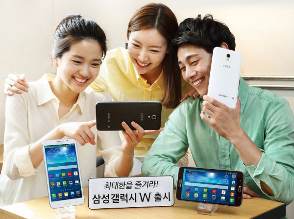 Samsung Galaxy W : un smartphone à l'écran de 7 pouces pour la Corée