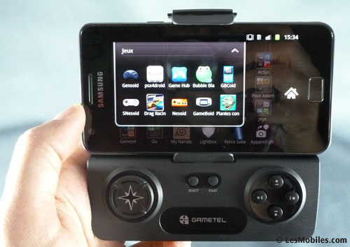 Test Gametel manette Bluetooth iPhone et les Android véritable console portable