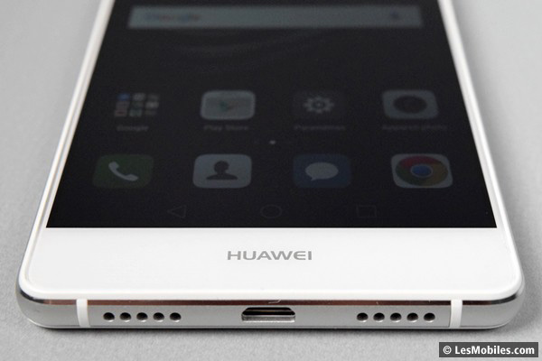 Huawei P9 Lite : haut-parleur et microUSB