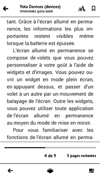 YotaPhone 2 : e-reader