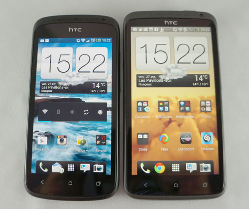 Test HTC One S : comparatif HTC One X