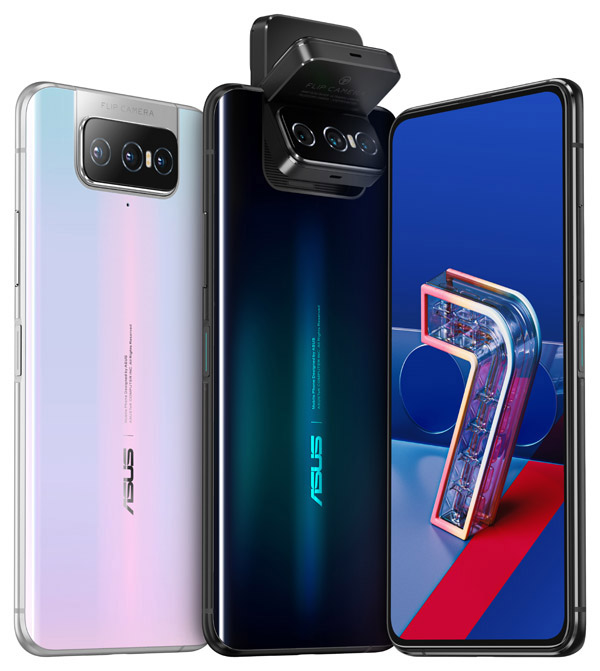 Asus ZenFone 7 et ZenFone 7 Pro avec Snapdragon 865+ et triple caméra pivotante