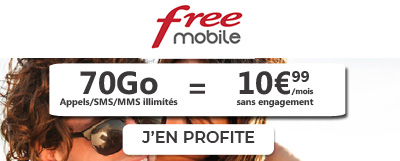 Forfait Free 70Go