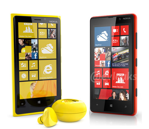 visuels presse Nokia Lumia 820 et Lumia 920