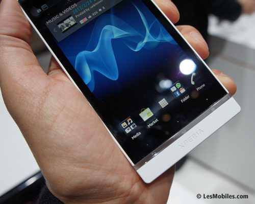 Sony Xperia S photos mobile world congress