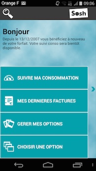 SoshPhone 4G application