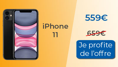 iPhone 11 à prix cassé chez RED by SFR