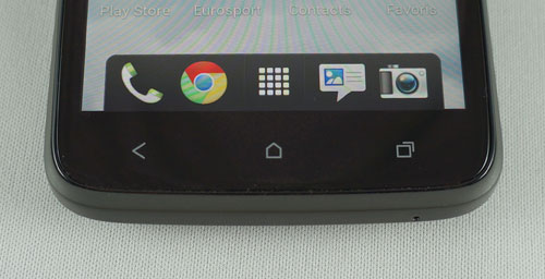 HTC One X : touches sensitives