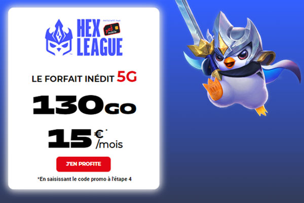 Le forfait inédit 5G de NRJ Mobile : 130Go en 5G à 15€ par mois !