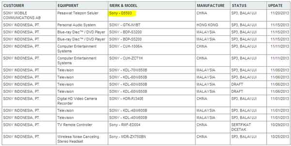 Sony Xperia Z1S : un pas de plus vers la commercialisation