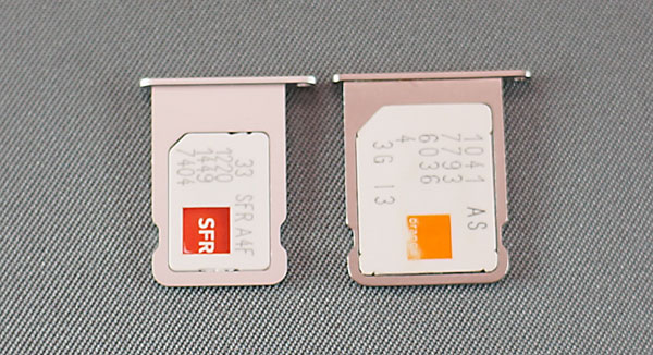 Test iPhone 5 : comparatfi nano-SIM Micro-SIM