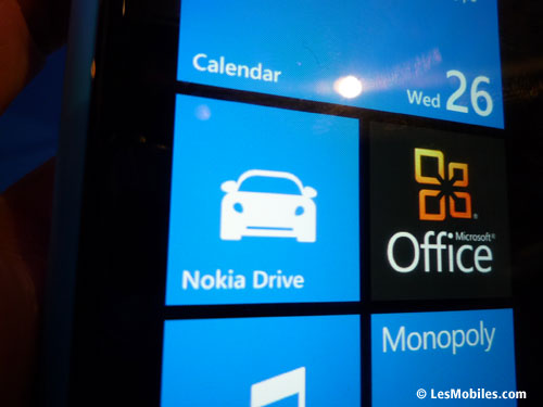  Nokia Drive intégré dans les Windows Phone Nokia