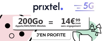 promo 200 go prixtel