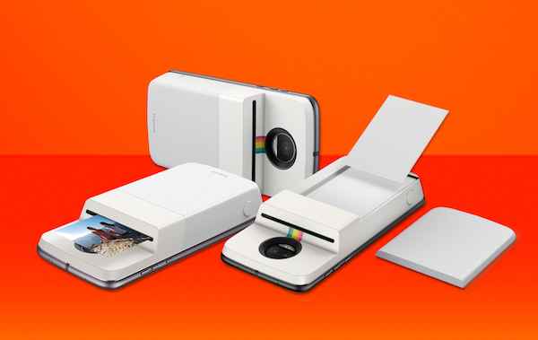 Motorola et Polaroid présentent un Moto Mods qui imprime des photos