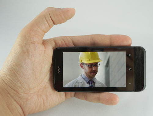 Test HTC One V : lecteur vidéo