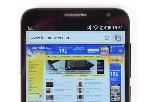 Alcatel OneTouch Idol 2S : écran