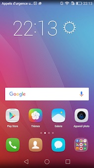 Honor 5X interface
