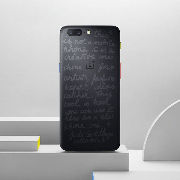 OnePlus présente le OnePlus 5 JCC Limited Edition