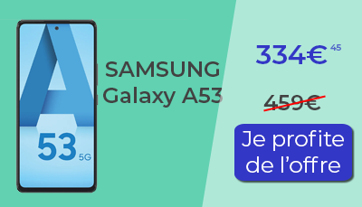 Samsung Galaxy A53 promotion