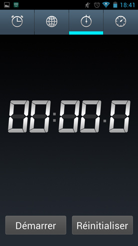 Wiko Cink Peax 2 : chrono