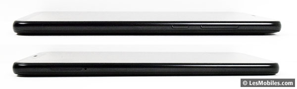 Xiaomi Mi 8 tranches gauche/droite