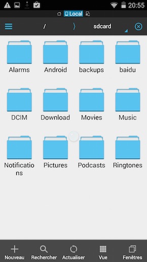 bq Aquaris E5 4G application