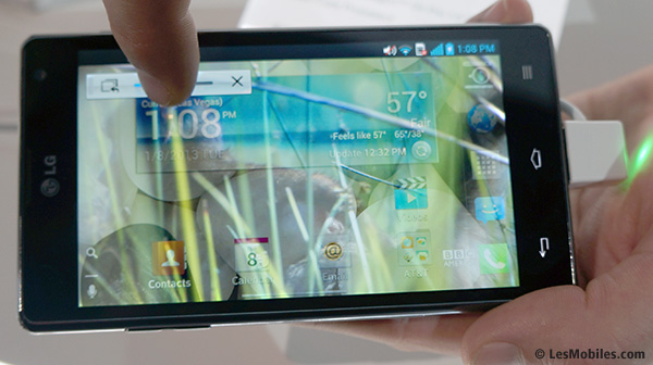 Prise en main du LG Optimus G
