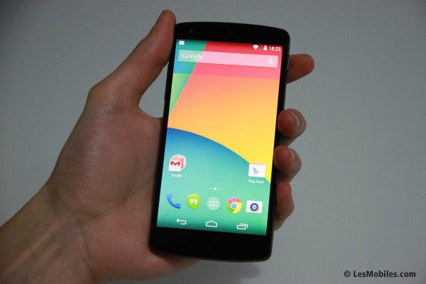 Prise en main du LG Nexus 5 : le charme tout simplement
