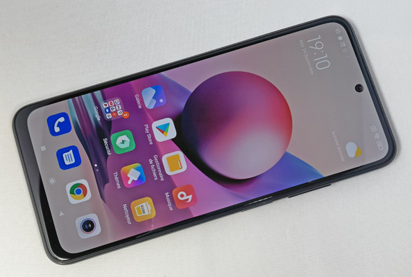 Ecran du Xiaomi Redmi Note 10s