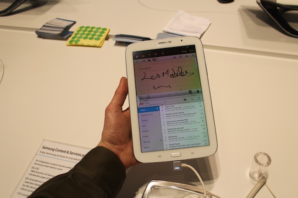 Samsung Galaxy Note 8.0 : le constructeur donne enfin un prix pour sa tablette Android