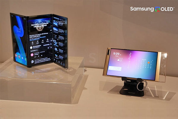 Samsung fait la démonstration de 3 prototypes de smartphones pliants au CES 2022