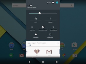 Nexus 9 interface