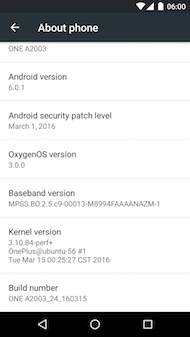 Oxygen OS sur Marshmallow actuellement en test chez OnePlus