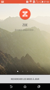 HTC One mini 2 application HTC