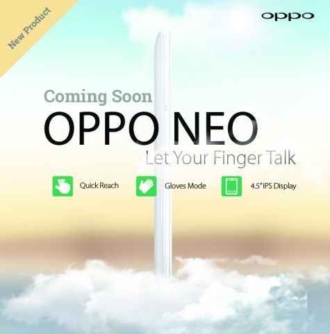 Oppo Neo : un nouveau milieu de gamme prometteur