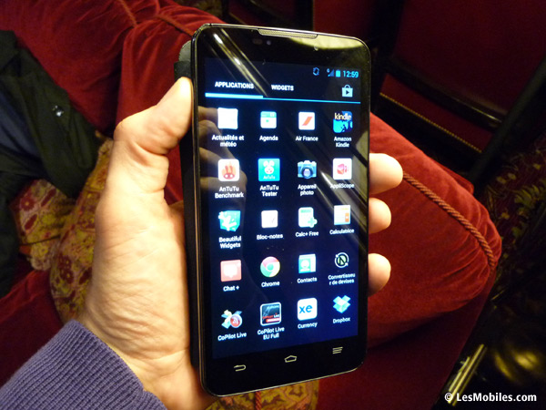 ZTE StarXtrem by SFR (menu)