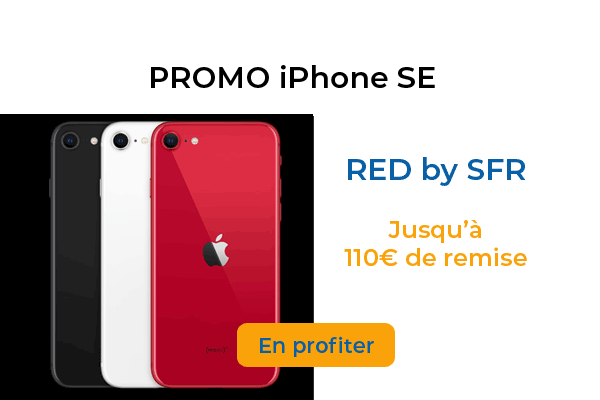 Economisez 110€ sur l’iPhone SE 2020 grâce à une promotion RED by SFR