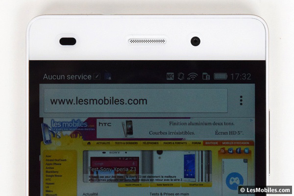 Huawei P8 Lite : écran