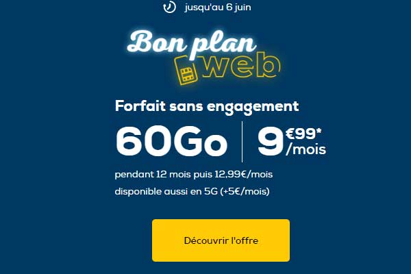 Forfait mobile : Découvrez la nouvelle promotion à moins de 10€ de La Poste Mobile 