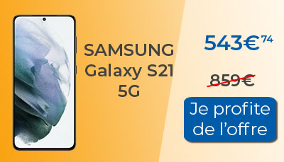 Le prix du Samsung Galaxy S21 est en chute libre chez Rakuten